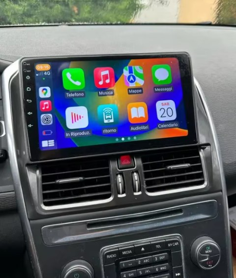 Navigatie Volvo XC60 din 2013-2017, Android 14, Wireless Carplay si Android Auto, 2GB RAM si 32GB ROM, Display IPS 9 inch, Camera Marsarier, Internet, Aplicatii, Wi Fi, Usb, Bluetooth [10]