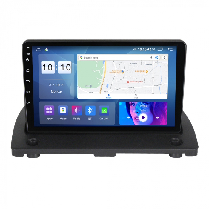 Navigatie Volvo XC90 din 2003-2014, Rezolutie 2K, Ecran QLED 9.5 inch, 8GB RAM si 128GB ROM, Android, Procesor Octacore, Slot sim 4G, Sunet DSP, Wireless Carplay si Android Auto [1]