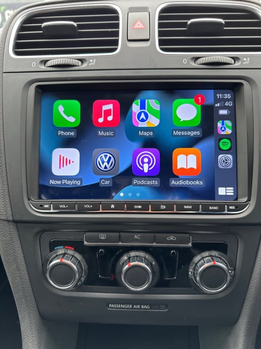 Navigatie VV Golf Passat Tiguan Jetta Polo Touran Caddy , Ecran 9 inch IPS , Android 13 , Carplay , 2GB RAM si 32GB ROM [2]