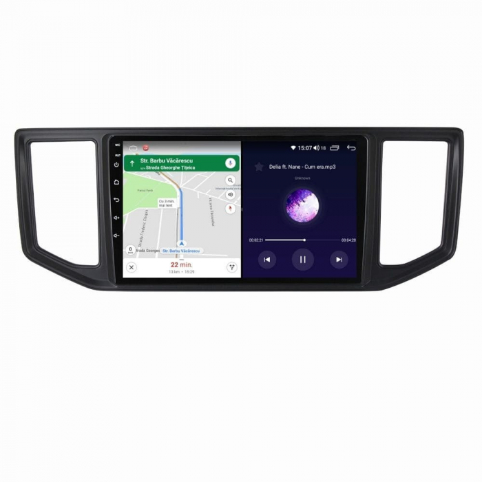 Navigatie VW Crafter din 2017 - 2021 Android 14 , 4GB RAM , Procesor Quad Core , Wireless Carplay si Android auto , Display HD Touchscreen, Wi-Fi , Bluetooth, USB [4]