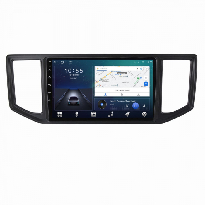 Navigatie VW Crafter din 2017 - 2021 Android 14 , 4GB RAM , Procesor Quad Core , Wireless Carplay si Android auto , Display HD Touchscreen, Wi-Fi , Bluetooth, USB [2]