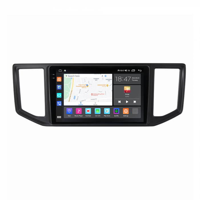 Navigatie VW Crafter din 2017 - 2021, Rezolutie 2K, Ecran QLED 9.5 inch, 8GB RAM si 128GB ROM, Android, Procesor Octacore, Slot sim 4G, Sunet DSP, Wireless Carplay [2]