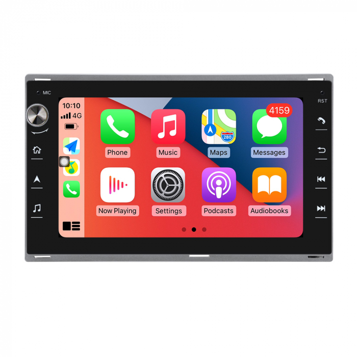 Navigatie VW Passat B5 Golf 4 Bora Polo Sharan Jetta Multivan T5 Skoda octavia 1 Seat Alhambra, Android 13, 2GB RAM si 32GB ROM [2]