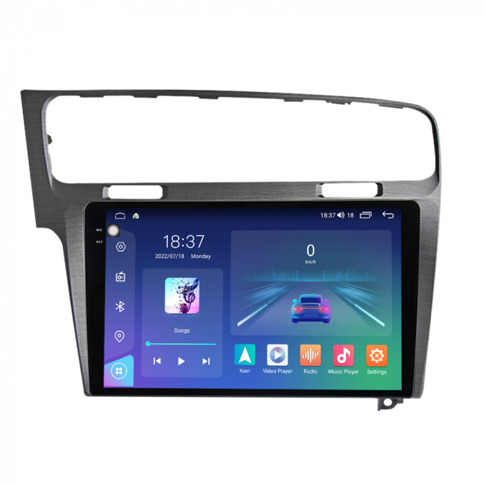 Navigatie VW GOLF 7 din 2012-2019, Rezolutie 2K, Display QLED 9.5 inch, 4GB RAM si 64GB ROM, Android 14 , Procesor Octacore, Slot sim 4G, Sunet DSP, Wireless Carplay si Android Auto, Camera Marsarier, [4]