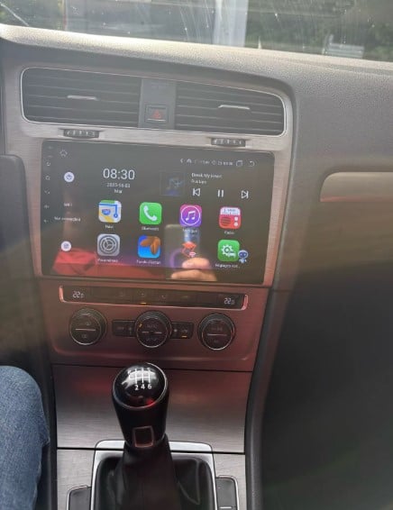 Navigatie VW Golf 7 , Ecran QLED 10 inch , 4GB RAM si 64GB ROM, Android 14, Procesor Octacore, Slot sim 4G, Sunet DSP, Wireless Carplay si Android Auto, Camera Marsarier [5]