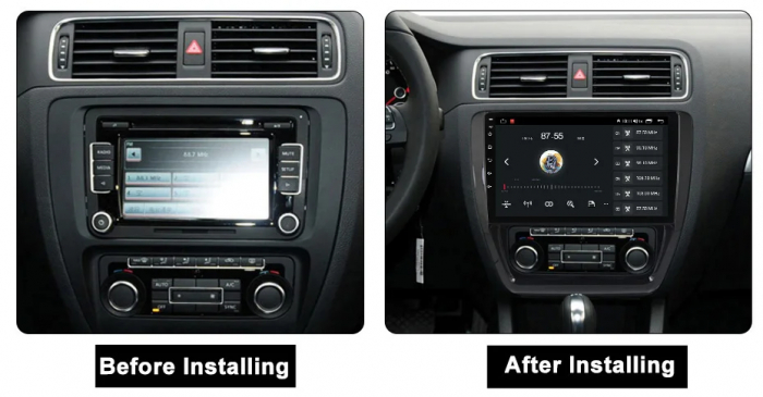 Navigatie VW Jetta 2011-2018 Rezolutie 2K , 4GB RAM+64GB ROM QLED [3]