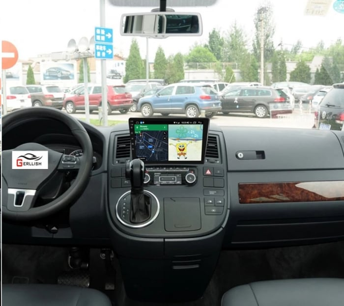 Navigatie VW Multivan ( 2003 - 2015 ) 4GB RAM si 64GB ROM, Ecran QLED 9 inch, Android 14, Procesor Octacore, Slot sim 4G, Sunet DSP, Wireless Carplay si Android Auto, Camera Marsarier [4]