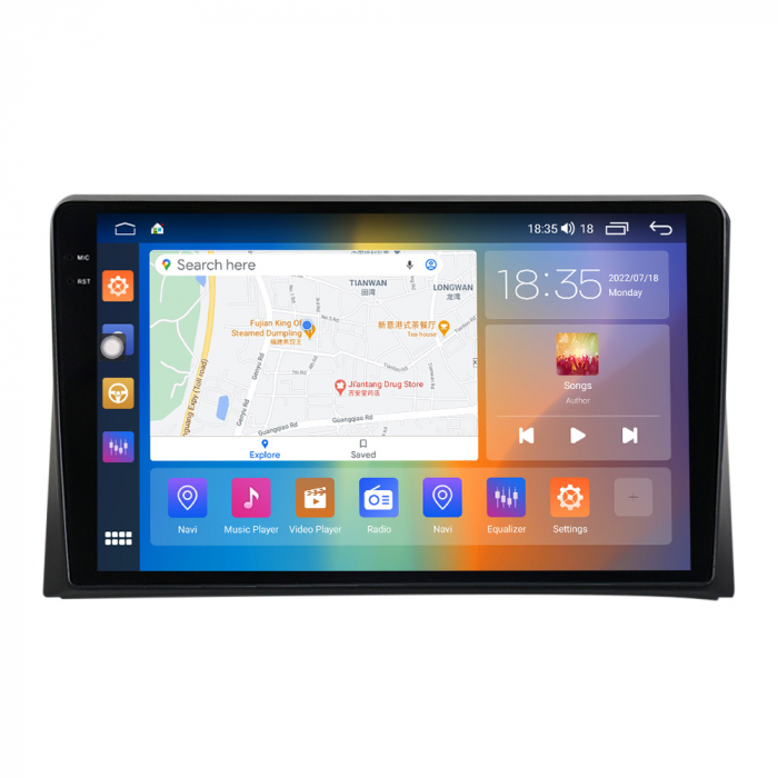 Navigatie VW Multivan din 2003-2015, Rezolutie 2K, Display QLED 9.5 inch, 4GB RAM si 64GB ROM, Android, Procesor Octacore, Slot sim 4G, Sunet DSP, Wireless Carplay si Android Auto, Camera Marsarier, U [2]