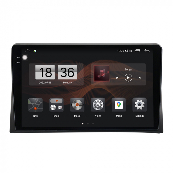 Navigatie VW Multivan din 2003-2015, Rezolutie 2K, Display QLED 9.5 inch, 4GB RAM si 64GB ROM, Android, Procesor Octacore, Slot sim 4G, Sunet DSP, Wireless Carplay si Android Auto, Camera Marsarier, U [5]