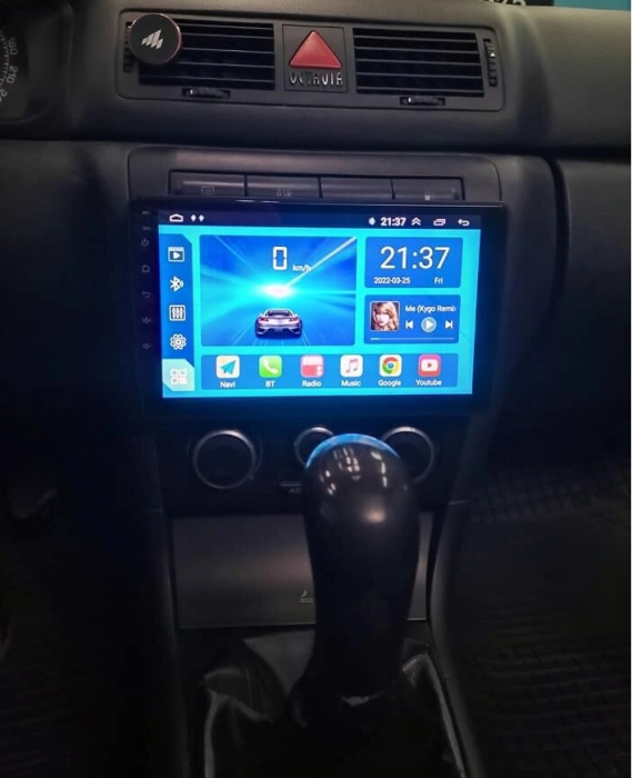 Navigatie VW Passat B5 Bora Polo Golf 4 Skoda Octavia 1 Fabia Superb, 4GB RAM si 64GB ROM, Ecran QLED 9 inch, Android 14, Procesor Octacore, Slot sim 4G, Sunet DSP, Wireless Carplay si Android Auto, C [2]