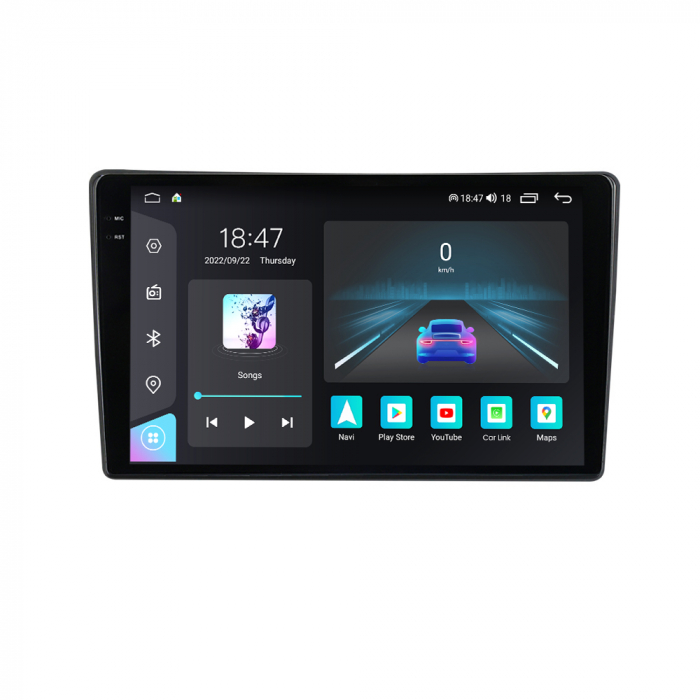 Navigatie VW Passat B5 Bora Polo Golf 4 Skoda Octavia 1 Fabia Superb, Rezolutie 2K, Ecran QLED 9.5 inch, 8GB RAM si 128GB ROM, Android, Procesor Octacore, Slot sim 4G [1]