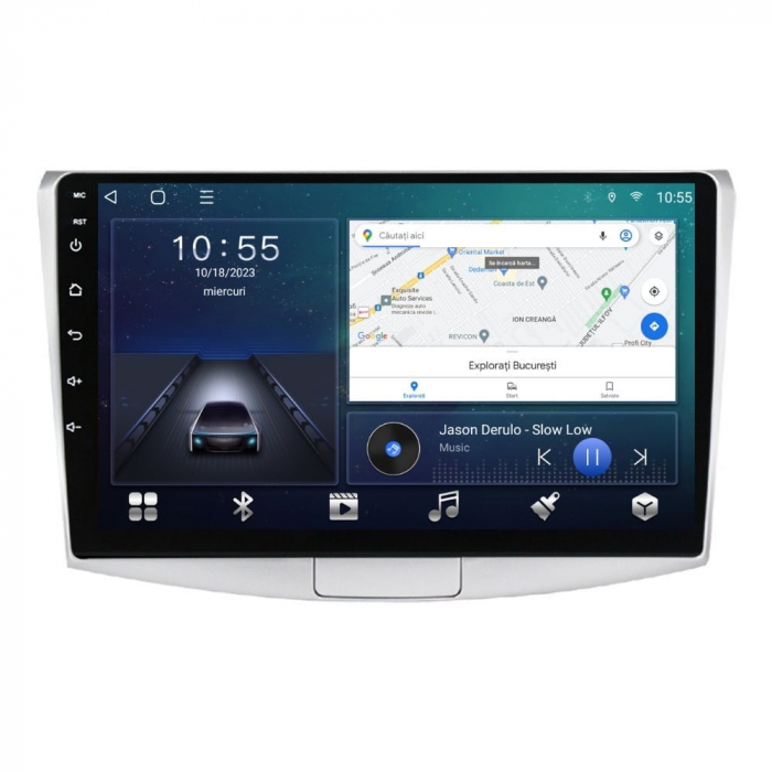 Navigatie VW Passat B6 B7 CC Android 14 , 4GB RAM , Procesor Quad Core , Wireless Carplay si Android auto , Display HD Touchscreen, Wi-Fi , Bluetooth, USB [2]