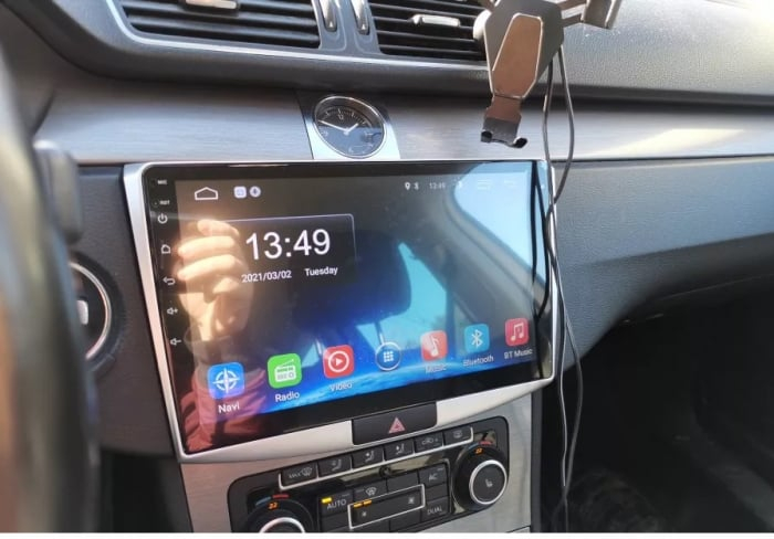 Navigatie VW Passat B6 B7 CC , Android , 2GB RAM + 32GB ROM , Internet , 4G , Aplicatii , Waze , Wi Fi , Usb , Bluetooth , Mirrorlink [7]