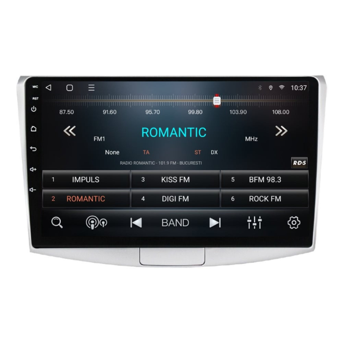 Navigatie VW Passat B6 B7 CC, Rezolutie 2K, Ecran QLED 10.5 inch, 8GB RAM si 128GB ROM, Android, Procesor Octacore, Slot sim 4G, Sunet DSP, Wireless Carplay si Android Auto, Camera Marsarier [3]