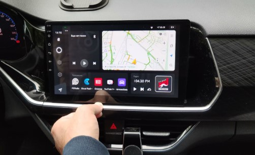 Navigatie VW Polo 6 din 2020 - 2023, Rezolutie 2K, Display QLED 9.5 inch, 4GB RAM si 64GB ROM, Android, Procesor Octacore, Slot sim 4G, Sunet DSP, Wireless Carplay si Android Auto, Camera Marsarier, U [8]