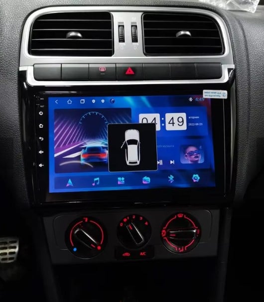 Navigatie VW Polo din 2008-2020, Android 14, Wireless Carplay si Android Auto, 2GB RAM si 32GB ROM, Display IPS 9 inch, Camera Marsarier, Internet, Aplicatii, Wi Fi, Usb, Bluetooth [9]