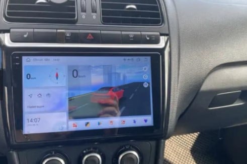 Navigatie VW Polo din 2008-2020, Android 14, Wireless Carplay si Android Auto, 2GB RAM si 32GB ROM, Display IPS 9 inch, Camera Marsarier, Internet, Aplicatii, Wi Fi, Usb, Bluetooth [10]