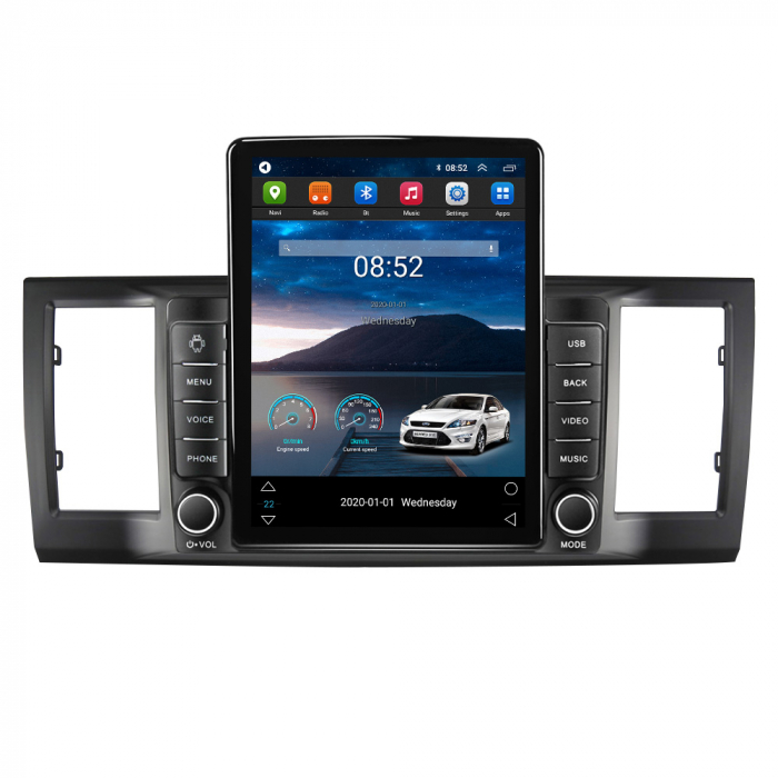 Navigatie VW T6 Caravelle din 2015 - 2020, Ecran TESLA 9.7 inch, 8 GB RAM si 128 GB ROM, Android 15, Slot Sim 4G, Procesor Octa Core, Carplay Wireless si Android auto, Procesor Sunet Digital DSP, Apli [2]