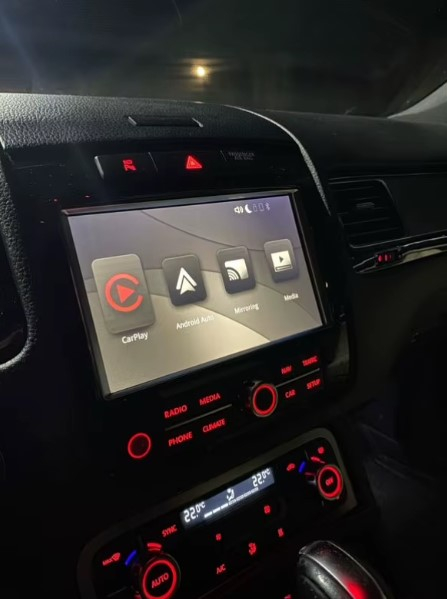 Navigatie VW Touareg ( 2010 - 2018 ) , 4GB RAM si 64GB ROM, Ecran QLED 9 inch, Android 14, Procesor Octacore, Slot sim 4G, Sunet DSP, Wireless Carplay si Android Auto, Camera Marsarier [7]