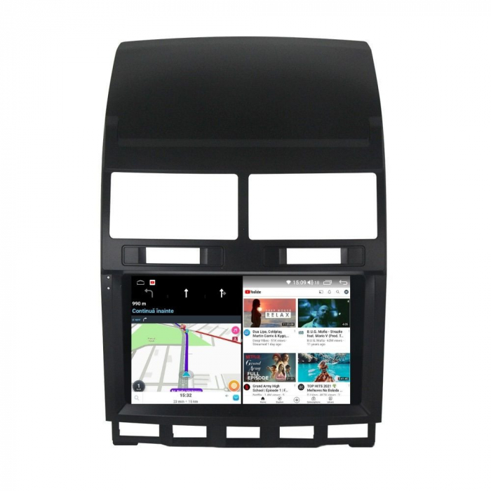Navigatie VW Touareg din 2002-2010 Android 14 , 4GB RAM , Procesor Quad Core , Wireless Carplay si Android auto , Display HD Touchscreen, Wi-Fi , Bluetooth, USB [4]