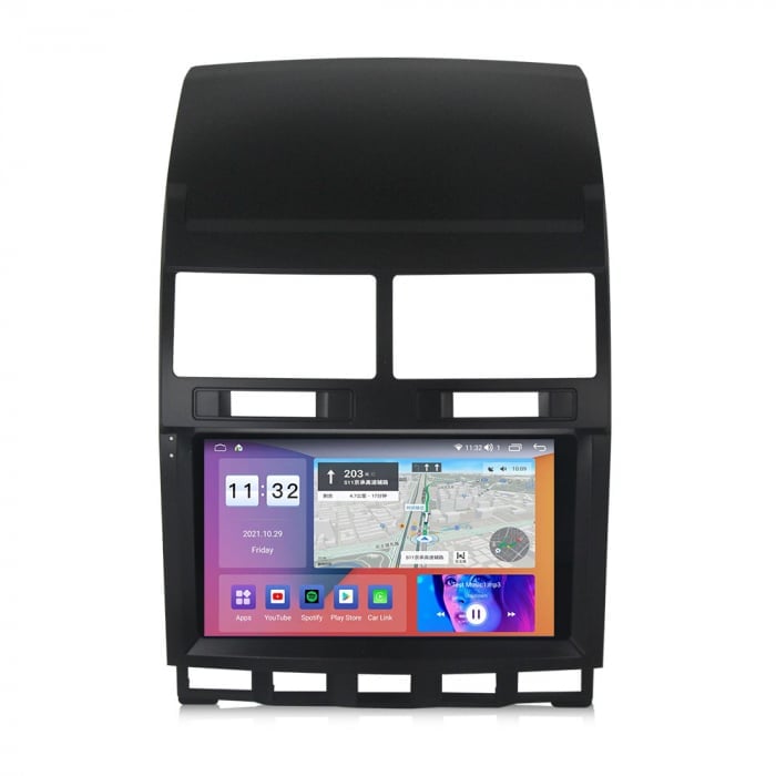 Navigatie VW Touareg din 2002-2010 Android 14 , 4GB RAM , Procesor Quad Core , Wireless Carplay si Android auto , Display HD Touchscreen, Wi-Fi , Bluetooth, USB [4]