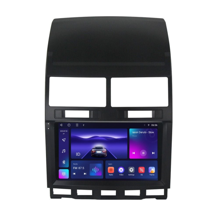 Navigatie VW Touareg din 2002-2010, Rezolutie 2K, Display QLED 9.5 inch, 4GB RAM si 64GB ROM, Android, Procesor Octacore, Slot sim 4G, Sunet DSP, Wireless Carplay si Android Auto, Camera Marsarier, US [2]