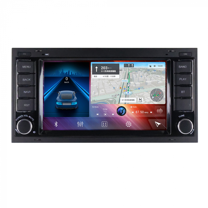 RESIGILATA Navigatie VW Touareg din 2002 - 2010, Wireless Carplay si Android Auto, 4GB RAM si 64GB ROM, Procesor Octacore, Slot sim 4G, Sunet DSP [3]