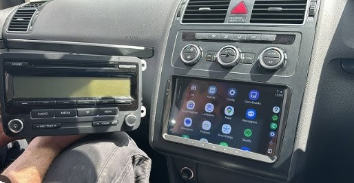 Navigatie VW Touran 2011-2015 Android 14 , 8GB RAM+128GB ROM QLED [5]