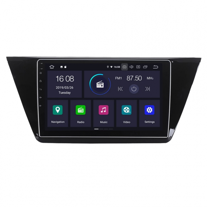 Navigatie VW Touran din 2016-2021, Android 14 , 4GB RAM, Octacore, Slot Sim 4G, DSP, GPS, Wi-FI, Carplay, Android Auto, USB, Bluetooth, Waze, Touchscreen, 9 inch [8]