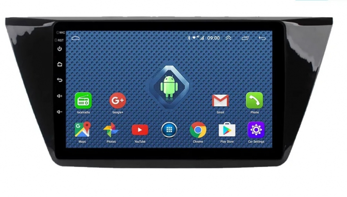 Navigatie VW Touran din 2016-2021, Android 14 , 4GB RAM, Octacore, Slot Sim 4G, DSP, GPS, Wi-FI, Carplay, Android Auto, USB, Bluetooth, Waze, Touchscreen, 9 inch [4]