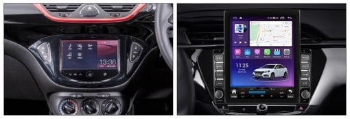 Navigatie Opel Corsa F , 2019 - 2023 , Android 14 , 4GB RAM Ecran Tesla 9.7 inch , Procesor Octacore, Slot sim 4G, Sunet DSP, Wireless Carplay si Android Auto [2]