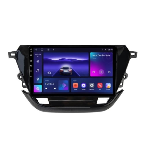 Navigatie Opel Corsa F , 2019 - 2023 Android 14 ,4GB RAM si 64GB ROM, Ecran QLED 9 inch, Android 14, Procesor Octacore, Slot sim 4G, Sunet DSP, Wireless Carplay si Android Auto [2]