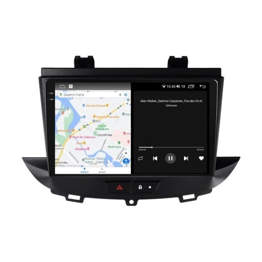 Navigatie Opel Corsland X 2017 - 2021 Rezolutie 2K, Ecran QLED 9.5 inch, 8GB RAM si 128GB ROM, Android, Procesor Octacore, Slot sim 4G, Sunet DSP, Wireless Carplay [4]