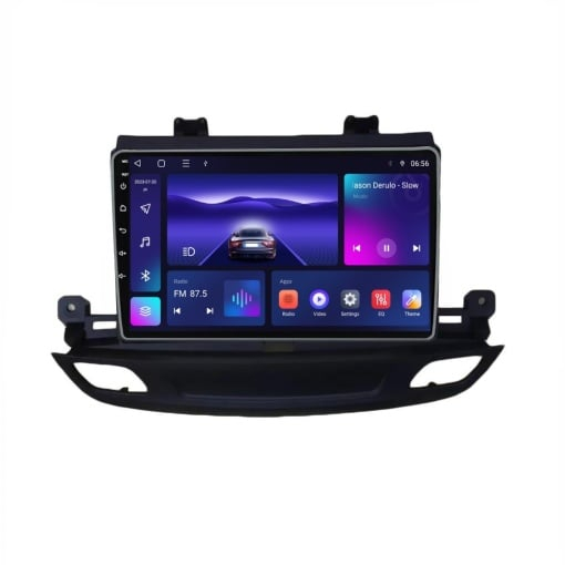 Navigatie Opel Insignia 2018 - 2022 Rezolutie 2K, Ecran QLED 9.5 inch, 8GB RAM si 128GB ROM, Android, Procesor Octacore, Slot sim 4G, Sunet DSP, Wireless Carplay [2]