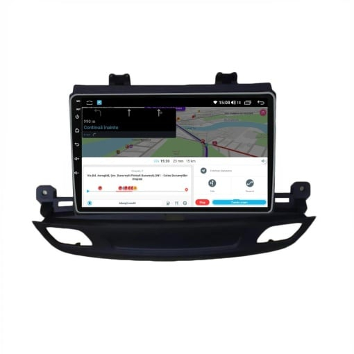 Navigatie Opel Insignia 2018 - 2022 Rezolutie 2K, Ecran QLED 9.5 inch, 8GB RAM si 128GB ROM, Android, Procesor Octacore, Slot sim 4G, Sunet DSP, Wireless Carplay [3]