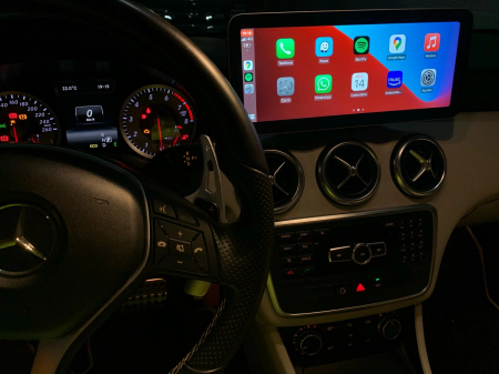Navigatie Mercedes GLA X156 ( 2014 - 2018 ) , 8 GB RAM + 64 GB ROM , Slot Sim 4G LTE , Android , Procesor Octa Core , Internet , Aplicatii , Waze , Wi Fi , Usb , Bluetooth [5]