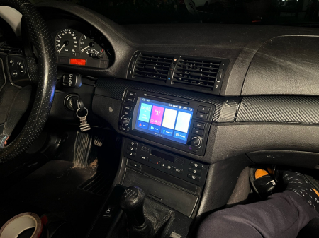 Navigatie BMW E46 din 1999 - 2006, 4 GB RAM si 64 GB ROM, Slot Sim 4G, Procesor Octa Core, Carplay, Sunet DSP, Android, Aplicatii, Usb, Wi Fi, Bluetooth [3]