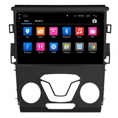 Navigatie Ford Mondeo ( 2013 + ) , 4 GB RAM + 64 GB ROM , Slot Sim 4G pentru Internet , Carplay , Android , Aplicatii , Usb , Wi Fi , Bluetooth [2]
