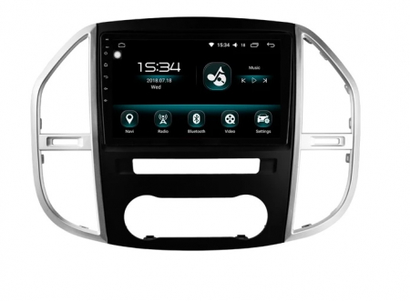Navigatie Mercedes Vito ( 2014 - 2020 ) Ecran 10 inch , Android , 2 GB RAM si 32 GB ROM , Internet , 4G , Aplicatii , Waze , Wi Fi , Usb , Bluetooth [0]