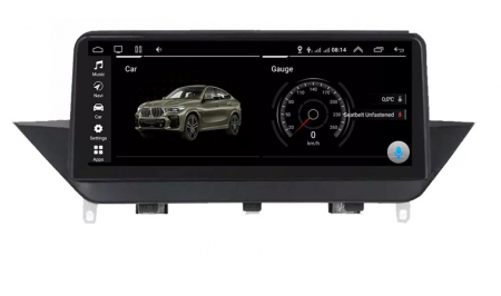 Navigatie BMW X1 E84 CIC din 2009 - 2015, 6 GB RAM si 64 GB ROM, Ecran 10 inch , Slot Sim 4G, Procesor Octa Core, Carplay, Sunet DSP, Android, Aplicatii, Usb, Wi Fi, Bluetooth [1]