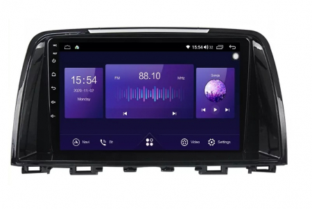 Navigatie Mazda 6 din 2012 - 2017, Android, Display 9 inch, 2GB RAM +32 GB ROM, Internet, 4G, Aplicatii, Waze, Wi Fi, Usb, Bluetooth, Mirrorlink [0]