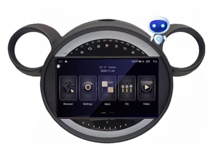 Navigatie Mini Countryman ( 2007 - 2014 ) Android , 2 GB RAM si 32 GB ROM , Internet , 4G , Aplicatii , Waze , Wi Fi , Usb , Bluetooth [0]