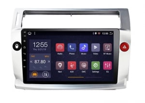 Navigatie Citroen C4 ( 2004 - 2011 ) , Android , Display 9 inch , 2GB RAM +32 GB ROM , Internet , 4G , Aplicatii , Waze , Wi Fi , Usb , Bluetooth , Mirrorlink [1]