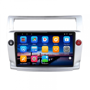Navigatie Citroen C4 ( 2004 - 2011 ) , Android , Display 9 inch , 2GB RAM +32 GB ROM , Internet , 4G , Aplicatii , Waze , Wi Fi , Usb , Bluetooth , Mirrorlink [2]