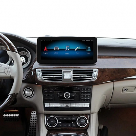 Navigatie Mercedes CLS W218 ( 2011 - 2015 ) , 4 GB RAM si 64 GB ROM , Slot Sim 4G , Android , Display 10.25 " rezolutie 1920*720 , Internet , Wi Fi , Usb , Bluetooth [5]