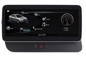 Navigatie dedicata Audi cu Android - Navigatie Audi Q5 ( 2009 - 2016) ,  Audi Concert / Symphony , Android 13 , 6GB RAM +64 GB ROM , Slot Sim 4G LTE , Display 10 inch , Procesor Octa Core , Internet