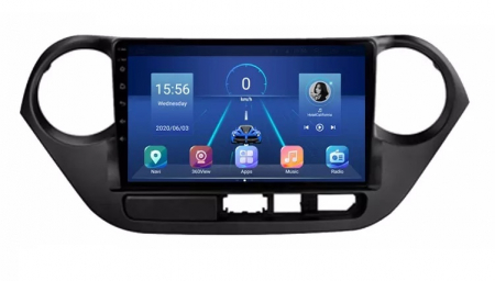 Navigatie Hyundai i10 ( 2013 - 2017 ) , Android , Display 9 inch , 2 GB RAM si 32 GB ROM , Internet , 4G , Aplicatii , Waze , Wi Fi , Usb , Bluetooth , Mirrorlink [3]
