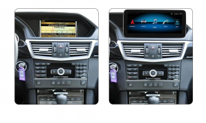 Navigatie Mercedes E Class W212 ( 2012 - 2014) ,  Android 14, NTG 4.5 , 6 GB RAM + 64 GB ROM , Slot Sim 4G LTE , Display 10.25 " , Procesor Octa Core , Internet , Aplicatii , Waze , Wi Fi , [2]