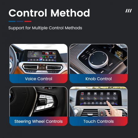 Carplay wireless multimedia box dedicat BMW ID6 ID7 ID8 Android 10, 4+64GB, Octa-core [1]