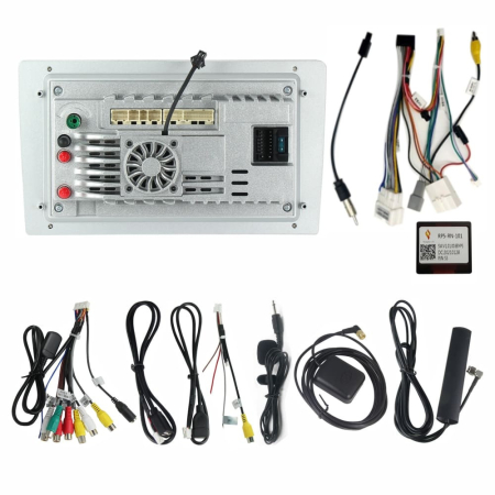 Navigatie Dacia Lodgy Dokker 2012 - 2018 Rezolutie 2K, Ecran QLED 9.5 inch, 8GB RAM si 128GB ROM, Android, Procesor Octacore, Slot sim 4G, Sunet DSP, Wireless Carplay [3]